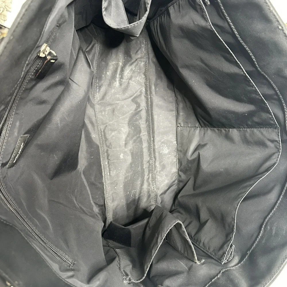 Vintage Black Kate Spade Baby Diaper Bag All-Occasion‎ Purse Ribbon Tie